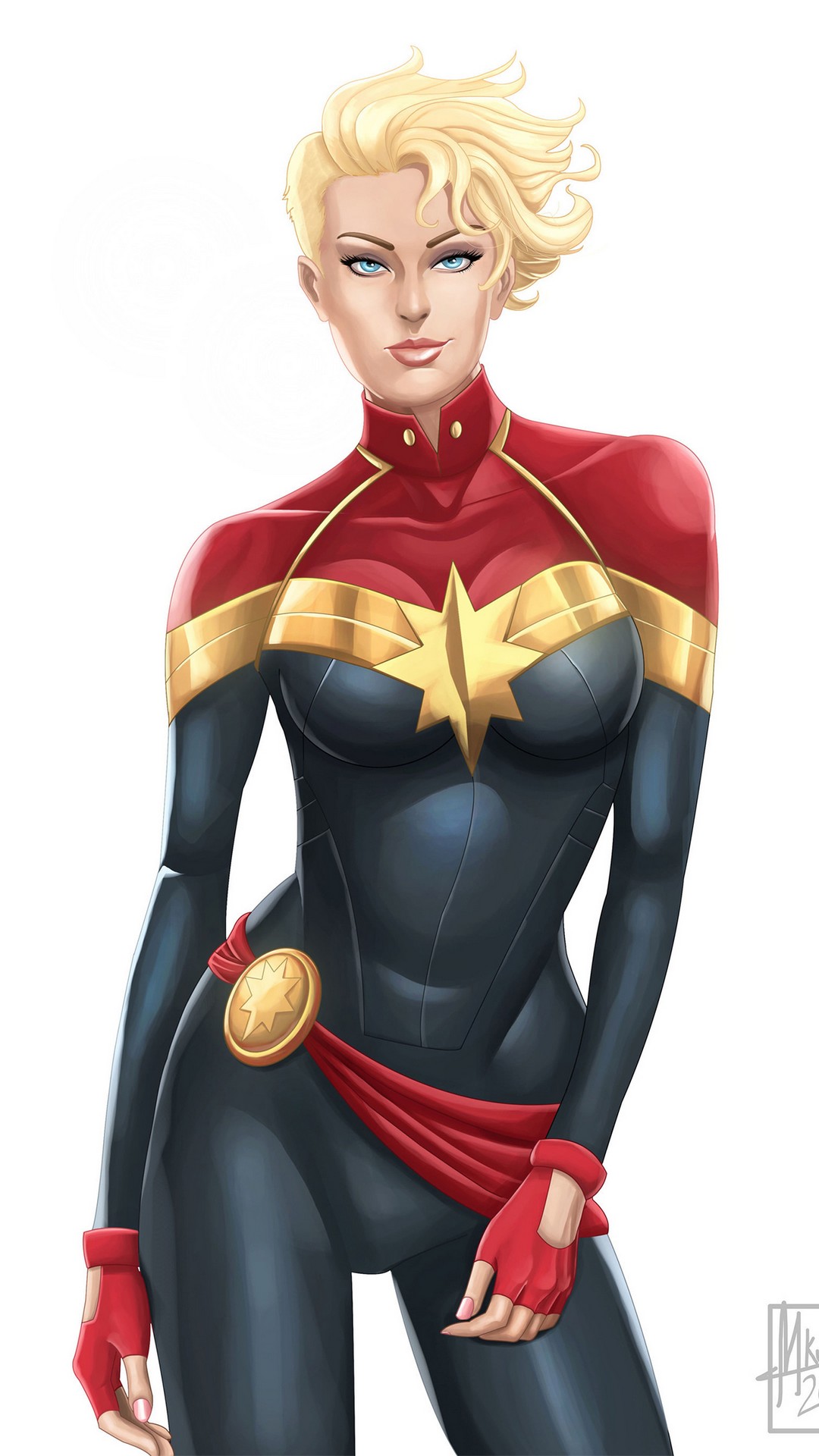 Captain Marvel Animated iPhone X Wallpaper HD | 2021 Phone Wallpaper HD