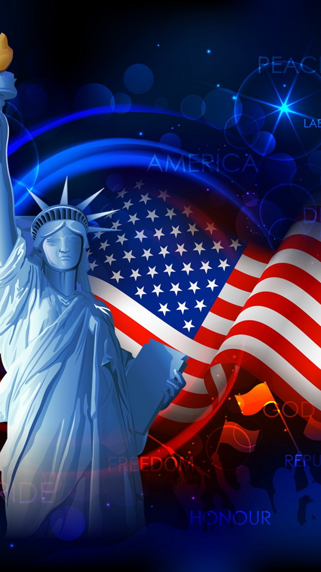 American flag Wallpaper 4K United States flag USA Flag 9308