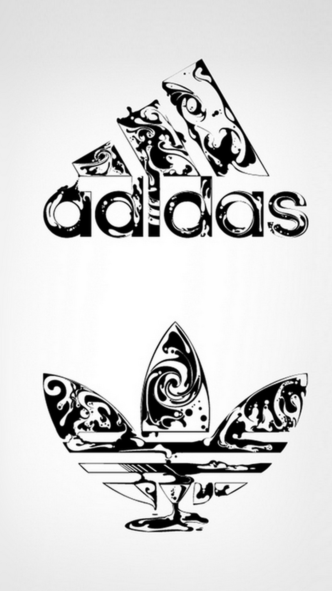 Adidas Logo iPhone 7 Wallpaper HD - 2023 Phone Wallpaper HD