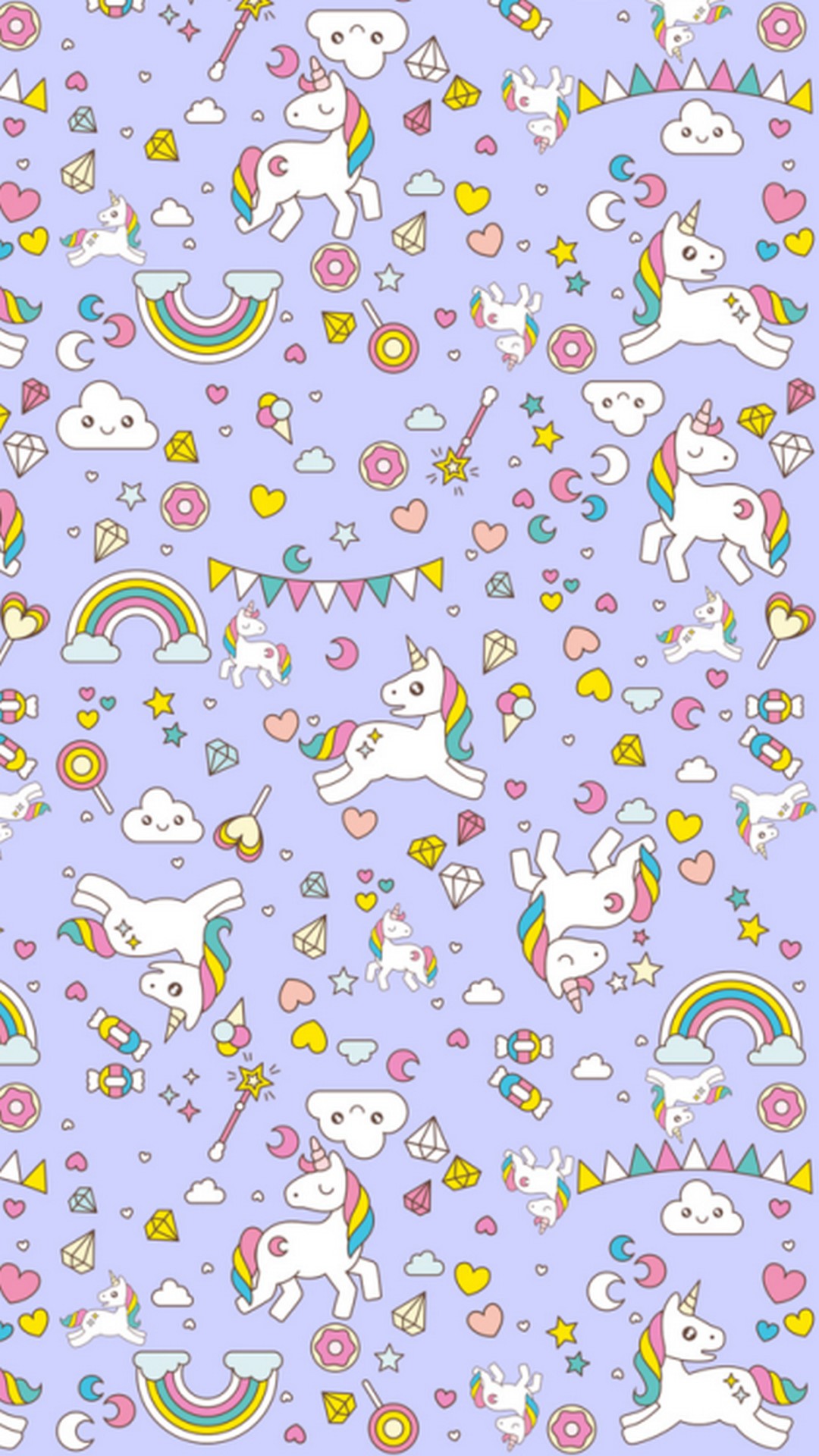 Cute Unicorn Phone Wallpaper  Turkau