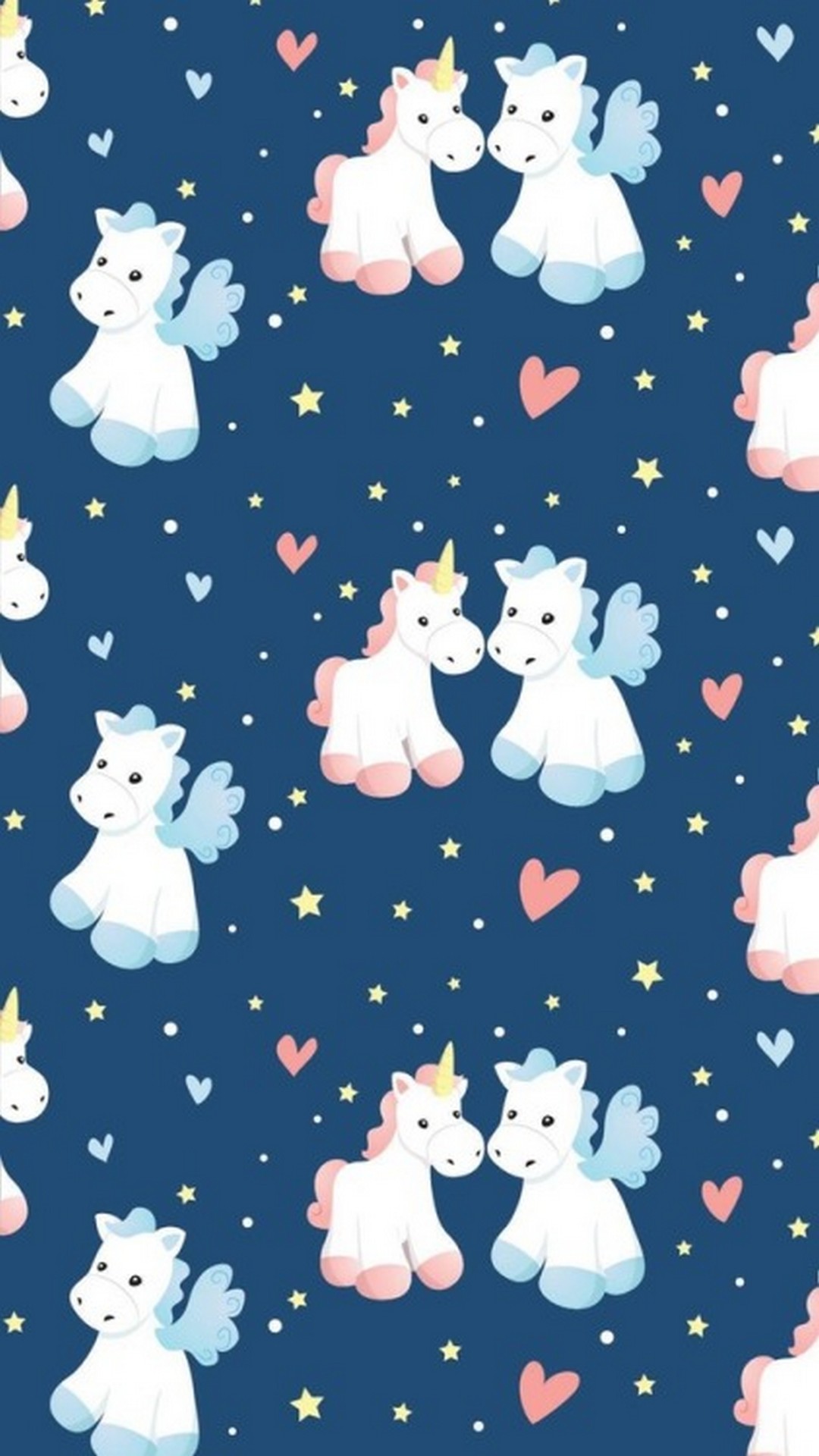 Iridescent Unicorns Wallpaper