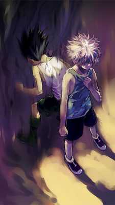 Gon And Killua Phone Wallpaper With high-resolution 1080X1920 pixel. Download all Mobile Wallpapers and Use them as wallpapers for your iPhone, Tablet, iPad, Android and other mobile devices
