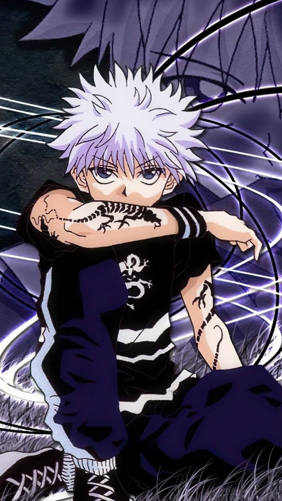 Killua Wallpaper Cute Killua Phone Wallpaper Freetoedit In 2020 Images