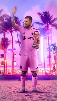 Lionel Messi Inter Miami Cell Phones Wallpaper With high-resolution 1080X1920 pixel. Download all Mobile Wallpapers and Use them as wallpapers for your iPhone, Tablet, iPad, Android and other mobile devices