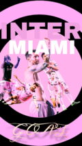 Lionel Messi Inter Miami iPhone 12 Wallpaper HD